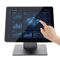 Écran tactile capacitif 15 pouces 4:3, écran LCD TFT plat, rétroéclairage LED tactile, panneau d'affichage Mitsubishi