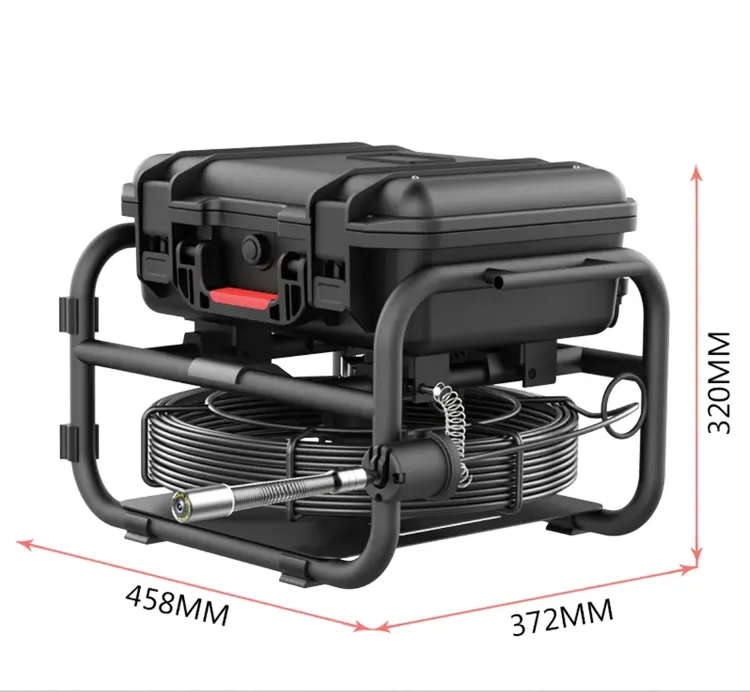 Pipeline câmera Sewer vídeo câmera Esgoto pipeline inspeção