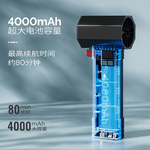 Venta directa de fábrica Handheld Turbo Jet Fan Mini Air Duster Blower Dryer Super wind - Product Image 2