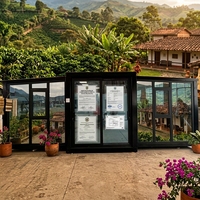 Maison préfabriquée contemporaine extensible de 40 pieds avec 3 chambres pour bureau à domicile ou appartement