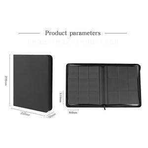 Album de stockage de cartes de jeu PU léger et étanche avec 9 pochettes - Product Image 3