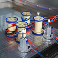 Centre d'usinage CNC de haute précision avec fixation automatique par ventouse, capacité de 3 verres de 19 mm d'épaisseur, machine de traitement du verre