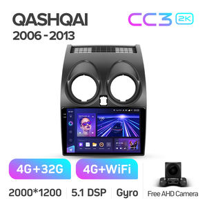 Lecteur DVD TEYES CC3 2K pour <span class=keywords><strong>Nissan</strong></span> <span class=keywords><strong>Qashqai</strong></span> 1 J10 2006 - 2013 9 pouces GPS Android Navigation lecteur DVD de voiture - Product Image 2