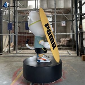 Sculpture de <span class=keywords><strong>chat</strong></span> cycliste créative, décoration de l'espace pour enfants, personnalisation de la marque personnalisée - Product Image 3