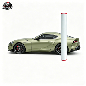 Película Protectora de Pintura para Automóviles NIKO, Color Mate Plateado, TPU, Autoregenerable, Anti-amarilleo - Product Image 1