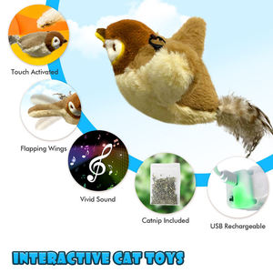 Disque volant interactif pour <span class=keywords><strong>chat</strong></span> et chien avec activation tactile, design classique et moderne <span class=keywords><strong>en</strong></span> fausse fourrure - Product Image 3