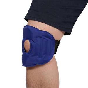 Enveloppe de gel réutilisable en nylon pour le genou, pour soulager la douleur, la thérapie et la rééducation - Product Image 1