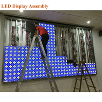 Module d'écran vidéo murale à Led, pouces, matrice 64x64, pour l'extérieur p8 SMD, affichage LED