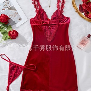 ผู้ผลิตชุดชั้นในเซ็กซี่สไตล์รัมโรสสำหรับตลาดยุโรปและอเมริกา เหมาะสำหรับไนท์คลับ ดรอป - Product Image 3