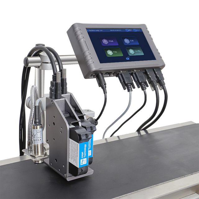 ANTIAN Automatic TIJ Inkjet Batch Code Printing Machine Expire Date Printer Machine Made in China