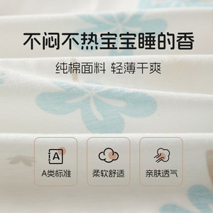 Ensemble short et t-shirt à manches courtes pour bébé, été, fin, pur coton, classe A, respirant, unisexe, vêtements climatisés pour bébé, deux pièces - Product Image 1