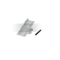 Pièces d'excavatrice, chenille en alliage plein de 50 mm * 20 mm, moulage sous pression, pour excavatrice hydraulique RC 1/12, pièces de chenille de bulldozer