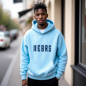 Sudadera con Capucha para Hombre, Nuevo Estilo, Ecológica, con Estampado Puff, Tejido Grueso, Impermeable, Diseño de Punto Suave Lavado, para Exteriores - Product Image 3