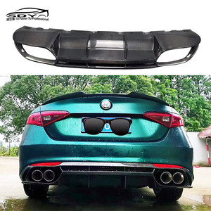 Difusor Trasero de Fibra de Carbono de Alta Calidad Splitter de Parachoques Trasero para Alfa Romeo Giulia - Product Image 1