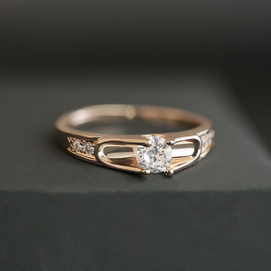 Anello Creativo da Donna, Gioiello Elegante e Scintillante, Vendita all'Ingrosso - Product Image 1