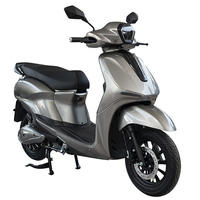 Moto électrique légère CKD SKD 12 pouces 1100/1300W, vitesse 65 km/h, scooter électrique à 2 places pour adultes