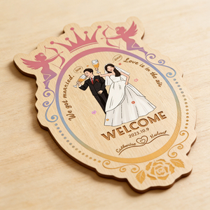 Targhe in Legno Personalizzate |   Decorazioni per matrimoni e feste, regali commemorativi per la casa, per San Valentino e anniversari - Product Image 6