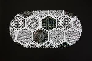 Tapis de bain YIJU en PVC antidérapant, à séchage rapide, lavable, auto-séchant, avec trous de drainage pour douche et baignoire, design varié et personnalisable - Product Image 5