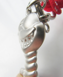 Porte-clés souvenir en alliage de zinc avec <span class=keywords><strong>cordon</strong></span>, design anime 3D personnalisé, serpent, cheval, mouton, oiseau, dessin animé mignon - Product Image 3