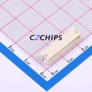 HCZZ0323-13 Wire-to-Board Pin Header SMD,P=1.5mm,Horizontal Mount Connector 1x13P 1.5mm Horizontal Mount ZH - Product Image 1