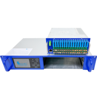 Amplificateur optique WDM EDFA de type module réseau FTTH CATV XGS-PON Fullwell 2U Rack au design classique avec 32 ports de sortie