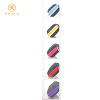 Étui à lunettes de soleil semi-rigide en PU EVA de haute qualité avec logo personnalisé, fermeture éclair et crochet, portable pour voyage et usage quotidien – Vente chaude