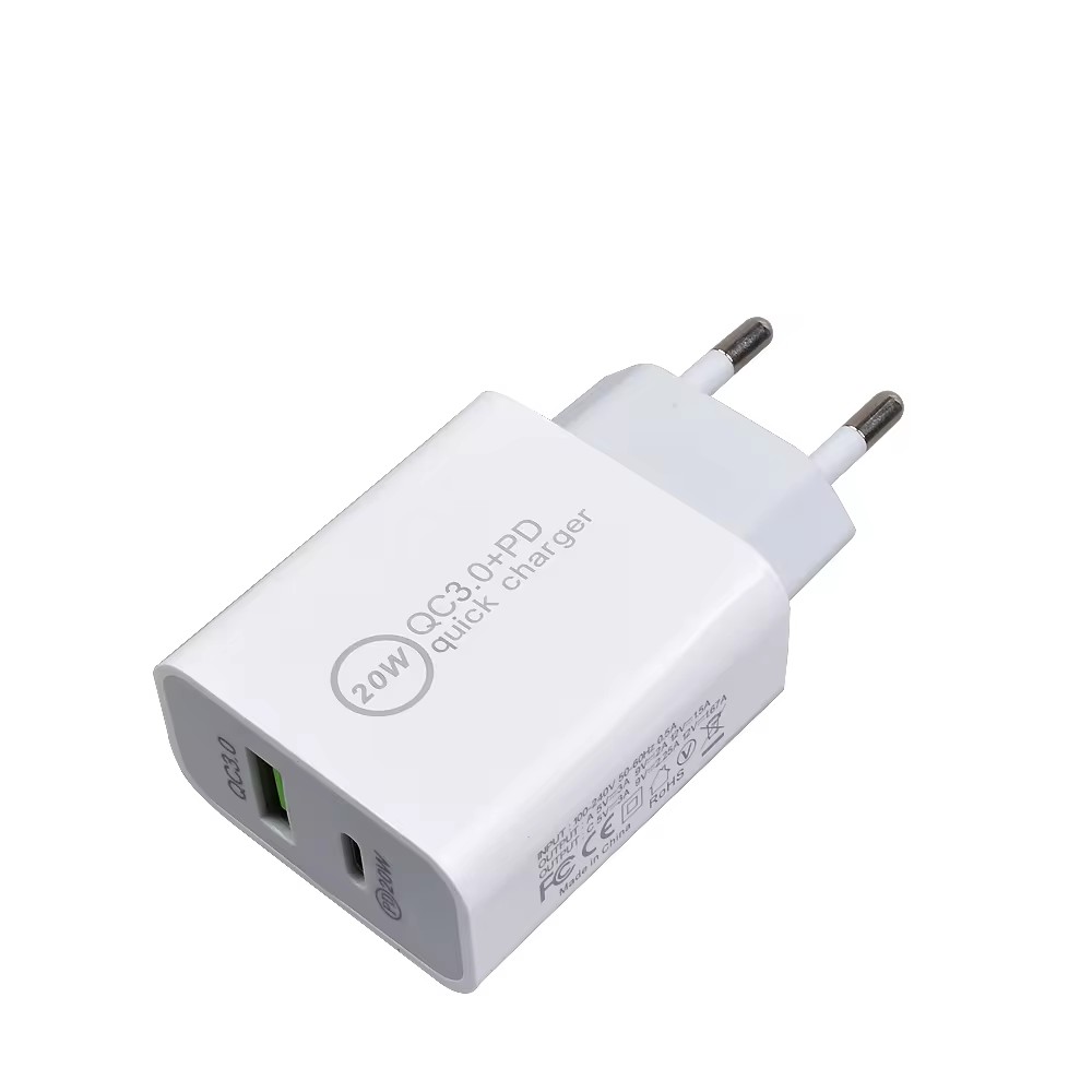 cargador blanco de la ue