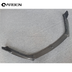 Divisor de Parachoques Delantero de Fibra de Carbono Estilo C, Kit de Mejora para <span class=keywords><strong>Jaguar</strong></span> F-Type 2013-2019 - Product Image 3