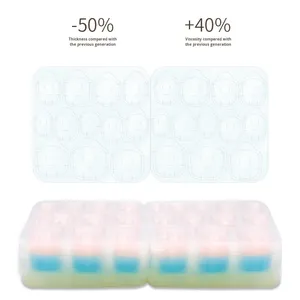 Bán buôn 3D Jelly keo hai mặt dính móng tay nghệ thuật dán phong cách Pháp đề can cho Wearable lời khuyên - Product Image 5