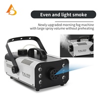 Machine à fumée 900W pour événements festifs, télécommande sans fil, machine à brouillard RGB 3-en-1 pour mariage