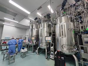 Bioréacteur de production de vaccins Bailun 200L à commande automatique par PLC et pompe, conforme aux normes GMP BLBIO-SCUV - Product Image 4