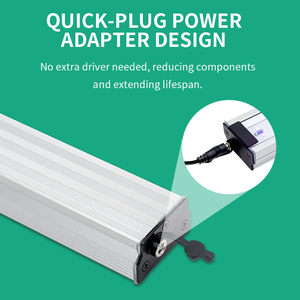 Barre de lumière LED de culture supplémentaire de 30 W, spectre UVA/UVA+UVB, floraison des plantes, indice de protection IP65, floraison unique - Product Image 6