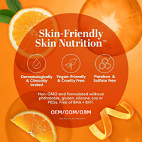 Sérum Visage à la Vitamine C Anti-Oxydant Éclaircissant et Unifiant le Teint, pour Usage Quotidien à Domicile, Vente en Gros OEM en Marque Blanche