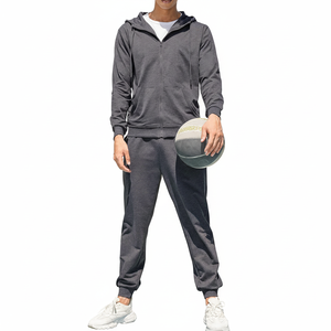 Chándal impermeable de nailon para hombre, conjunto para correr al aire libre, diseño de Panel blanco rojo sólido, estilo cortavientos, atuendo deportivo 2026 - Product Image 1