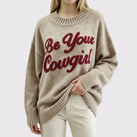 Pull en tricot fin à col rond pour femme, anti-boulochage, respirant, décontracté, automne et hiver