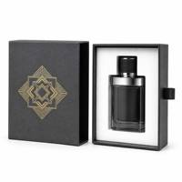 Boîte en papier rigide personnalisée pour l'emballage de parfums et d'huiles essentielles, boîte cadeau avec impression de logo, vente en gros directe d'usine