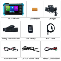 Testeur de caméra CCTV 8MP 6 en 1 AHD CVI TVI CVBS, IPC-5200 Plus, écran vidéo HD 8MP, moniteur IPS tactile, testeur de caméra IP