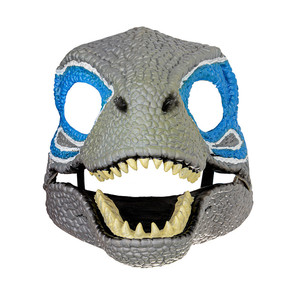 Masque d'horreur intégral en latex Dragon Dinosaure <span class=keywords><strong>Halloween</strong></span>, bouche ouverte, pour fête, cosplay, accessoires effrayants, Noël - Product Image 1