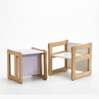 Chaise en bois Montessori de qualité supérieure avec design ergonomique pour enfants, idéale pour la maison, la salle de classe, vente en gros, mobilier d'apprentissage précoce personnalisé