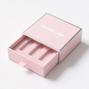 Phân Hủy Sinh Học Mỹ Phẩm Ngăn Kéo Kéo Các Tông Handmade Lip Men Bộ Bao Bì Hộp Giấy Với Thiết Kế Chèn - Product Image 2