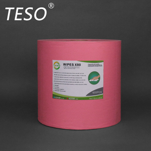 Rouleau de lingettes jetables non tissées industrielles robustes pour l'automobile et l'aérospatiale, 32*34cm, 250 lingettes/rouleau, en pâte de bois+PP, écologiques, <span class=keywords><strong>TESO</strong></span> - Product Image 3