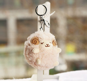 <strong>Anna</strong> Cute Mini Sheep Plush Pendant Backpack Decor Sheep Plush Pendant Soft Lamb <strong>Doll</strong> Stuffed Animal Toys for Crane Machine - Product Image 1