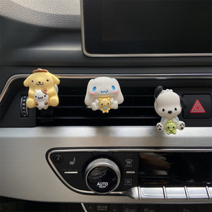 Diffuseur d'air pour voiture en plastique Sanrio, célébrité d'Internet, aromathérapie, purification de l'air, parfum léger longue durée, style mignon, intérieur - Product Image 3