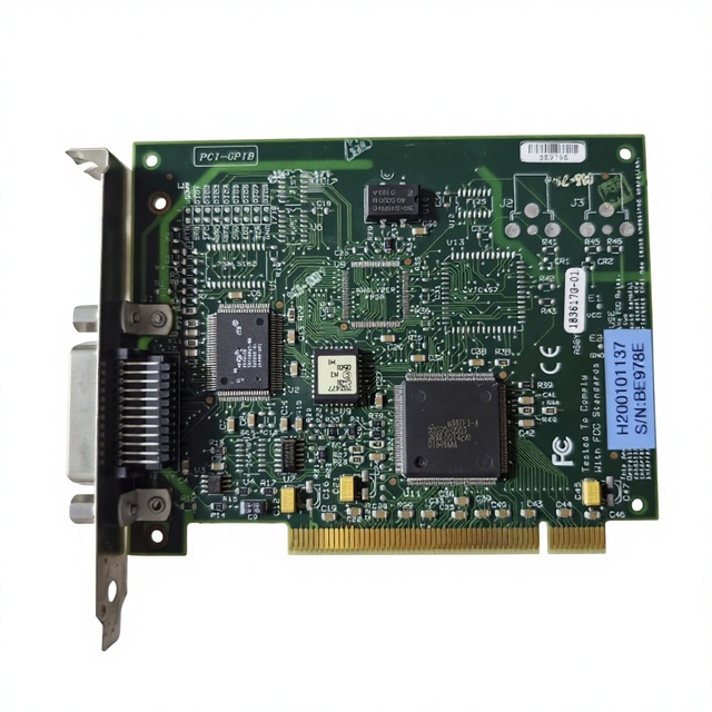 PCI-GPIB IEEE 488.2 183617G-01 183619B-01 Industrial Card Used in Good Condition