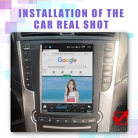 Honda Acura TL 2005-2018 için Dokunmatik Ekranlı Otomatik Android 12 GPS Navigasyonlu Ana Ünite Carplay 4G Araç Radyosu Stereo Multimedya Oynatıcı