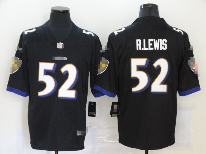Black #52 R.LEWIS