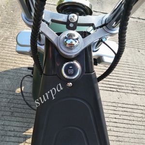 2000w deux 60v1 2AH/20AHbattery roue en aluminium amovible vélo/vélo/citycoco <span class=keywords><strong>scooter</strong></span> électrique de gros <span class=keywords><strong>pneu</strong></span> de corée - Product Image 2