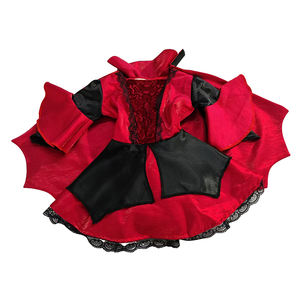 Vestido de vampiresa Maquillaje de rol Fiesta de baile Traje de actuación para niños pequeños Niñas - Product Image 2