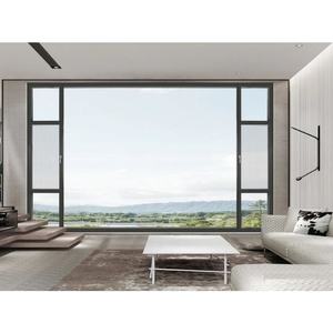 Fenêtre en aluminium <span class=keywords><strong>de</strong></span> style balançoire au design moderne avec seuil <span class=keywords><strong>de</strong></span> charge sans fil en verre trempé Chargeur pour appareil <span class=keywords><strong>mobile</strong></span> en fibre <span class=keywords><strong>de</strong></span> verre - Product Image 4