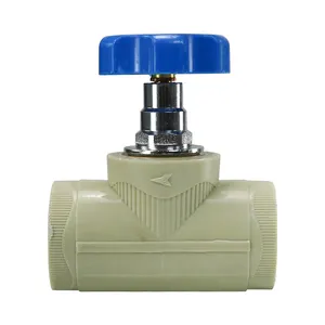 Stop Valve Water Pipe Fitting Plastic PPR Union butterfly Shut-off Check Valve